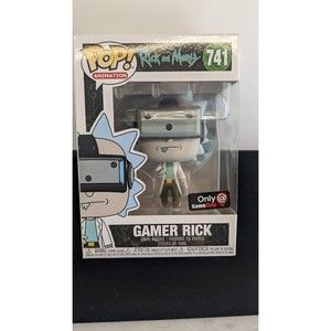 Funko POP!‎ Rick & Morty #741 GAMER RICK, Excl. In Protector, New